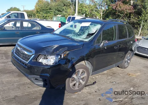 2018 Subaru Forester 2.5I Premium from USA, damaged, VIN JF2SJAEC5JH405628